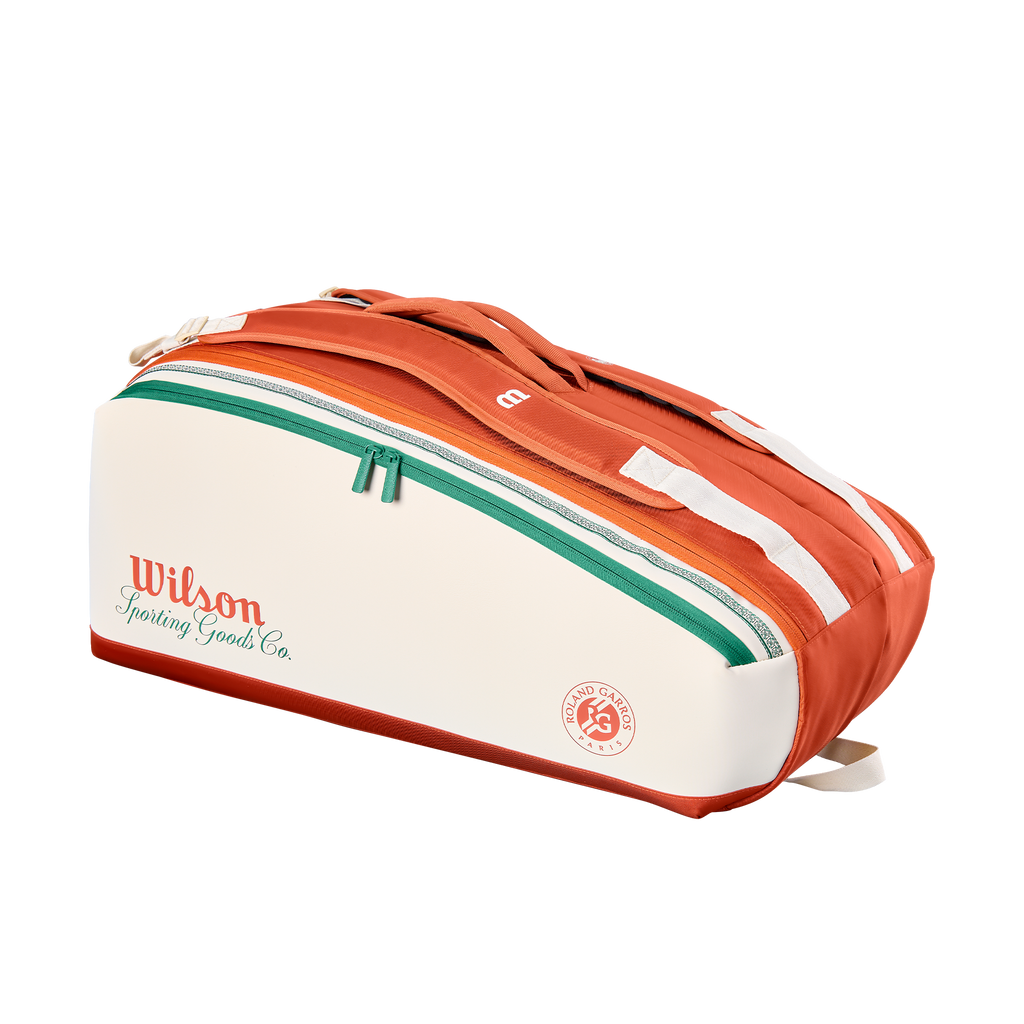 ROLAND GARROS 2026 9PK RACKET BAG - Cream by Wilson Japan Racquet ROLAND GARROS 2026 9PK RACKET BAG - Cream by Wilson Japan Racquet
