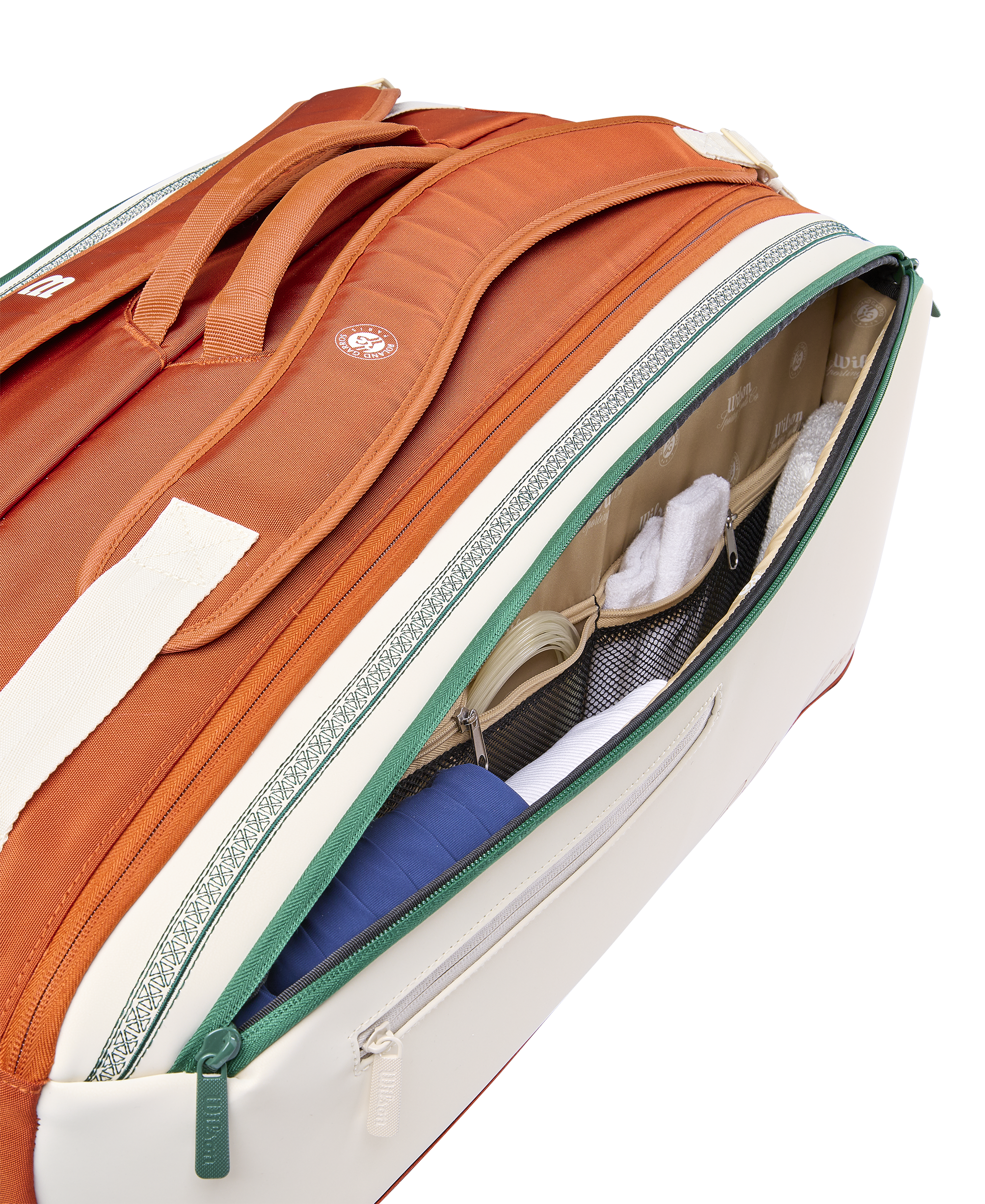 ROLAND GARROS 2026 9PK RACKET BAG - Cream
