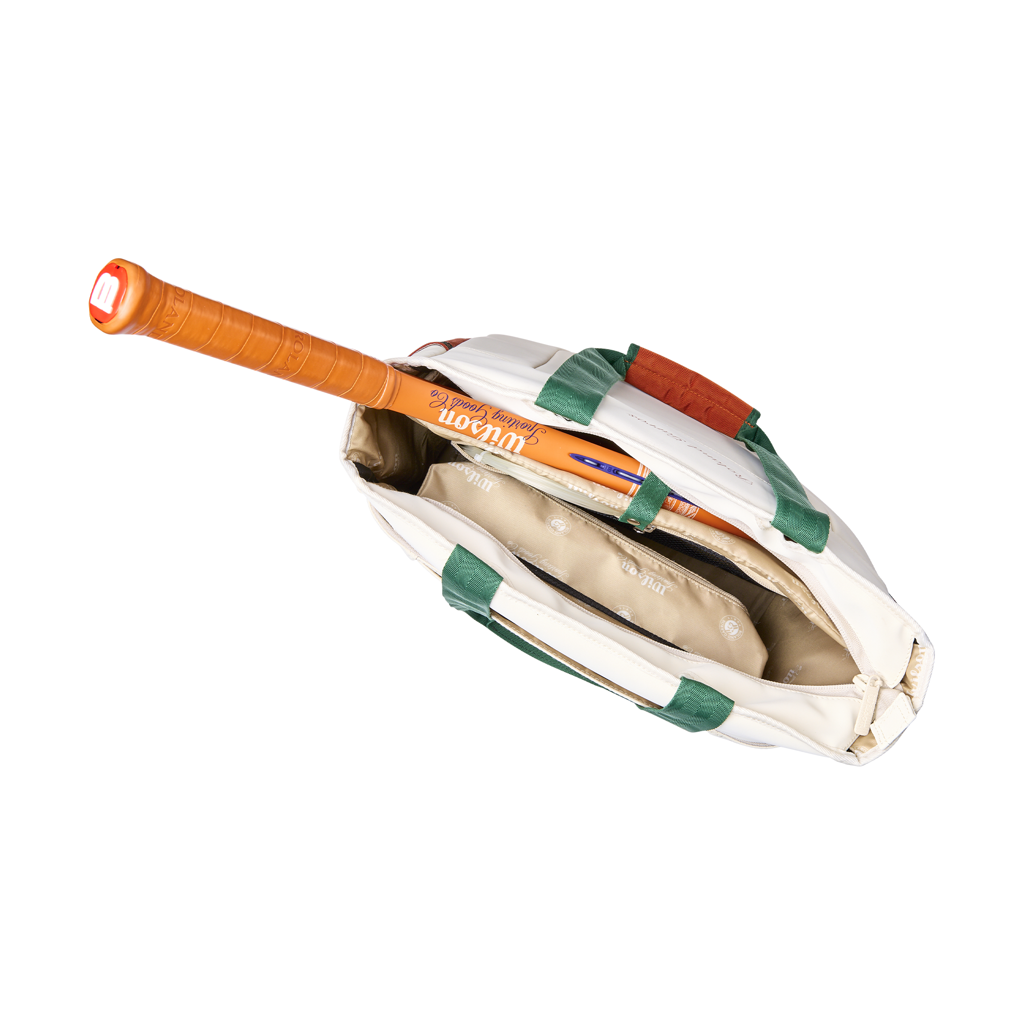 ROLAND GARROS 2026 TENNIS TOTE - Cream
