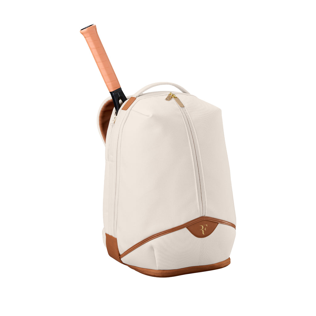RF LAWN COLLECTION TENNIS BACKPACK - Cream by Wilson Japan Racquet