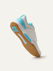 INTRIGUE TOUR(ウィメンズ)オムニコート - ホワイト/ブルーフィッシュ/Gum1a