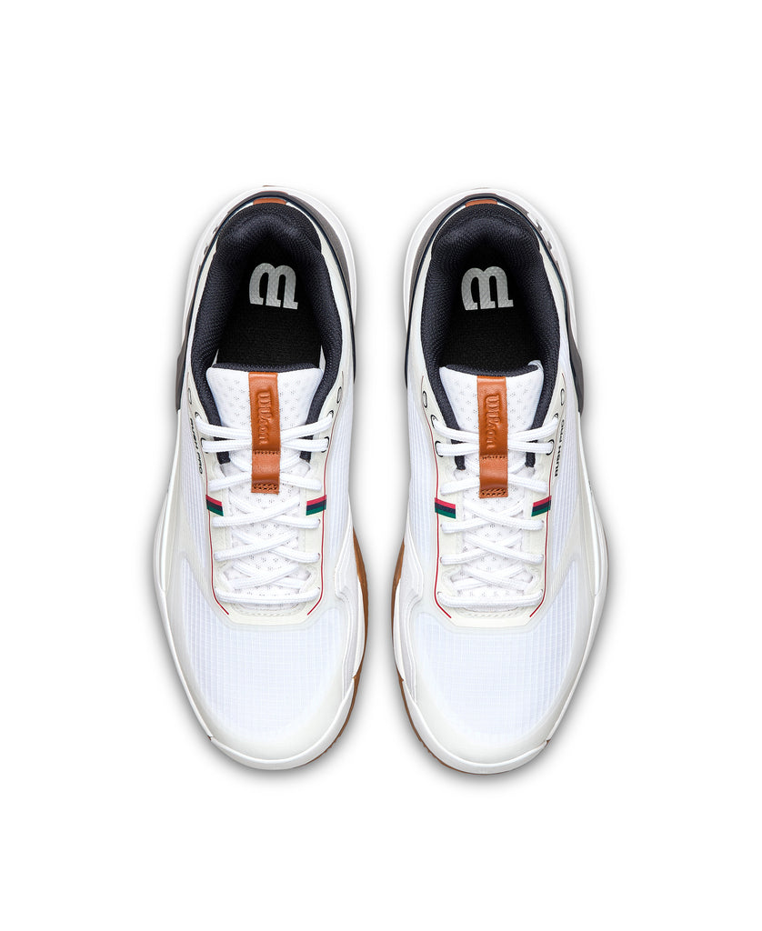 直営限定】RUSH PRO 5 CLAY CLC - White/Navy Blazer/Gum1a by Wilson