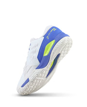 RUSH PRO ACE (メンズ)オムニコート-ホワイト/アンパロブルー/イエロー