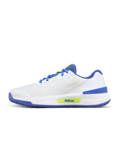 INTRIGUE PRO (ウィメンズ)オムニコート - ホワイト/アンパロブルー/イエロー