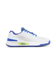 INTRIGUE PRO (ウィメンズ)オムニコート - ホワイト/アンパロブルー/イエロー