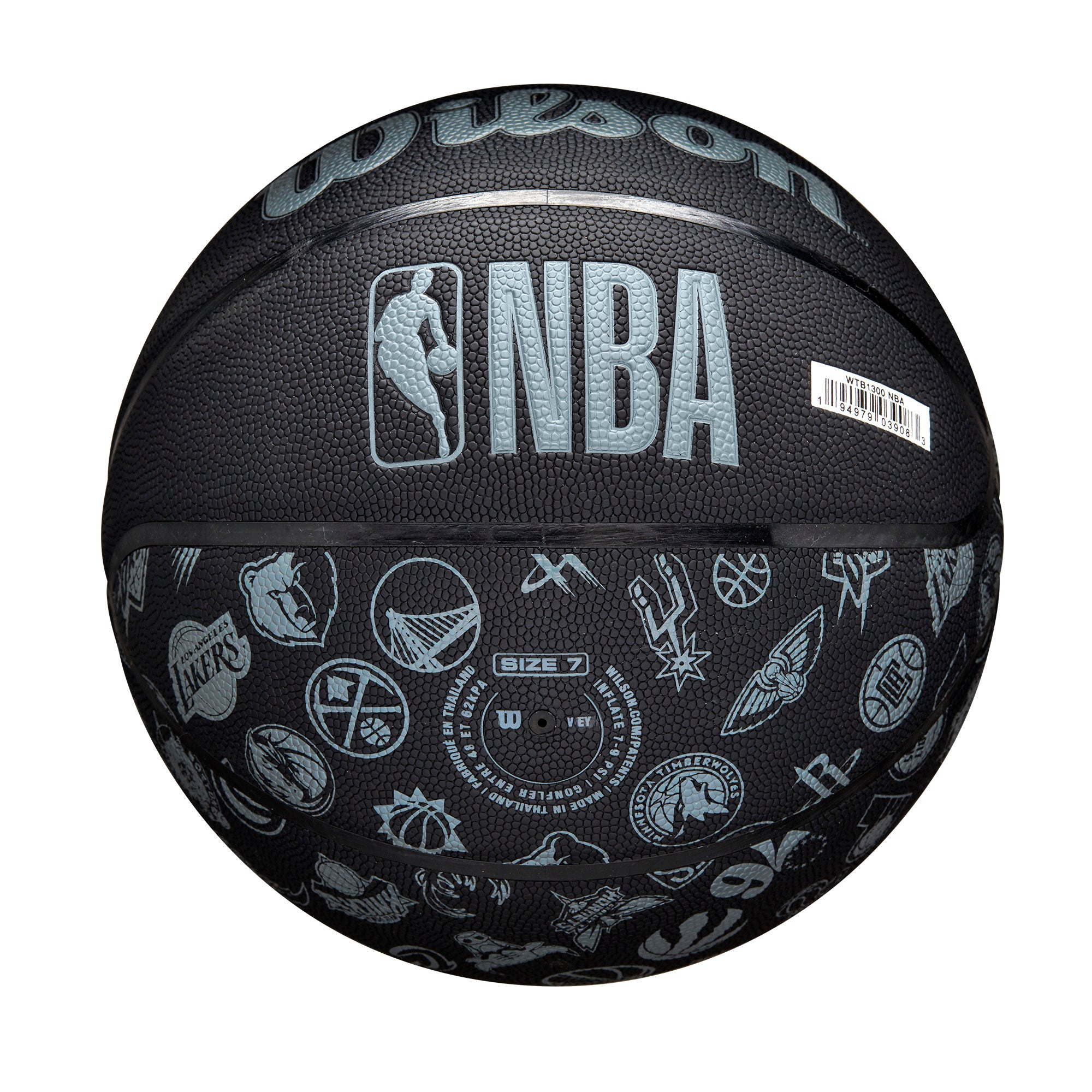 NBA ALL TEAM ミニサイズ バスケットボール 3号 人工皮革