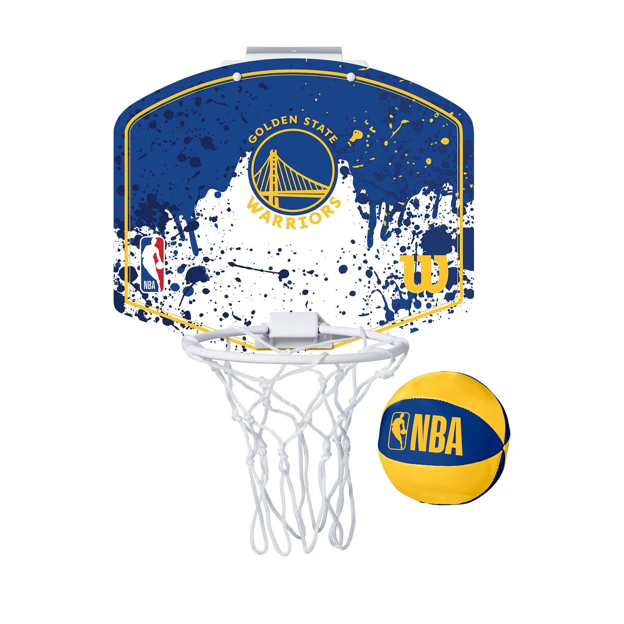 NBA バスケットボール ミニフープ ゴールデンステート・ウォリアーズ(プラスティック製)