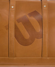 ショウマン レザー テニスバッグ - タン