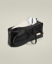 ショウマン レザー テニスバッグ - ブラック