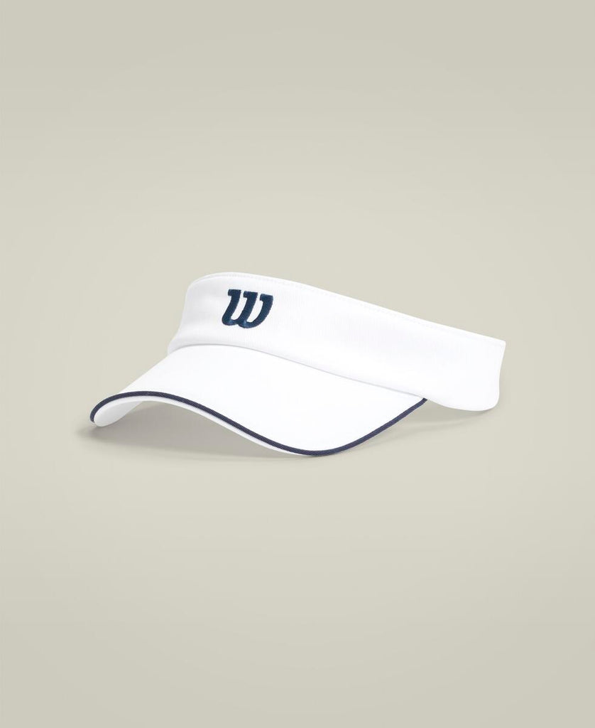うー クラシック バイザー ホワイト by Wilson Japan Sportswear
