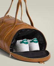 トゥーアデイ レザー ダッフル - タン