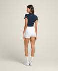 キャリー オール テニス ショートパンツ - ホワイト