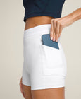 キャリー オール テニス ショートパンツ - ホワイト