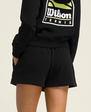 【30%OFF】サイドライン テリー ショートパンツ - ブラック