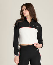 ダベンポート ウーブン ポップオーバー - ブラック/サンド