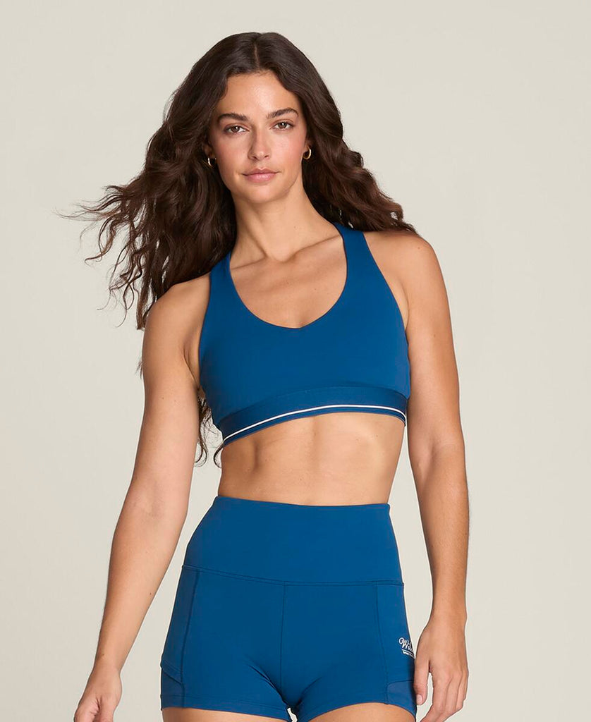 ダブルレースバック Vネック ブラ - ポセイドン by Wilson Japan