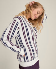 【30%OFF】スローバック カーディガン - ストライプ