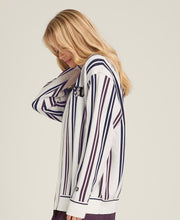 【30%OFF】スローバック カーディガン - ストライプ