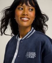 【30%OFF】ランドルフ バーシティ ボンバージャケット - クラシックネイビー