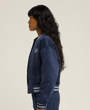 【30%OFF】ランドルフ バーシティ ボンバージャケット - クラシックネイビー