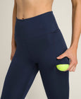 エッセンシャル トレーニング タイツ - クラシックネイビー