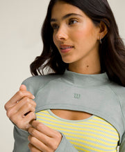 オールデイ シュラッグ - アクアグレー