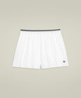 べロシティ プリーツ ショートパンツ - ホワイト