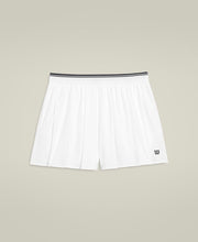 べロシティ プリーツ ショートパンツ - ホワイト
