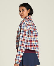 ダベンポート ウーブン ポップオーバー - プレイド プリント