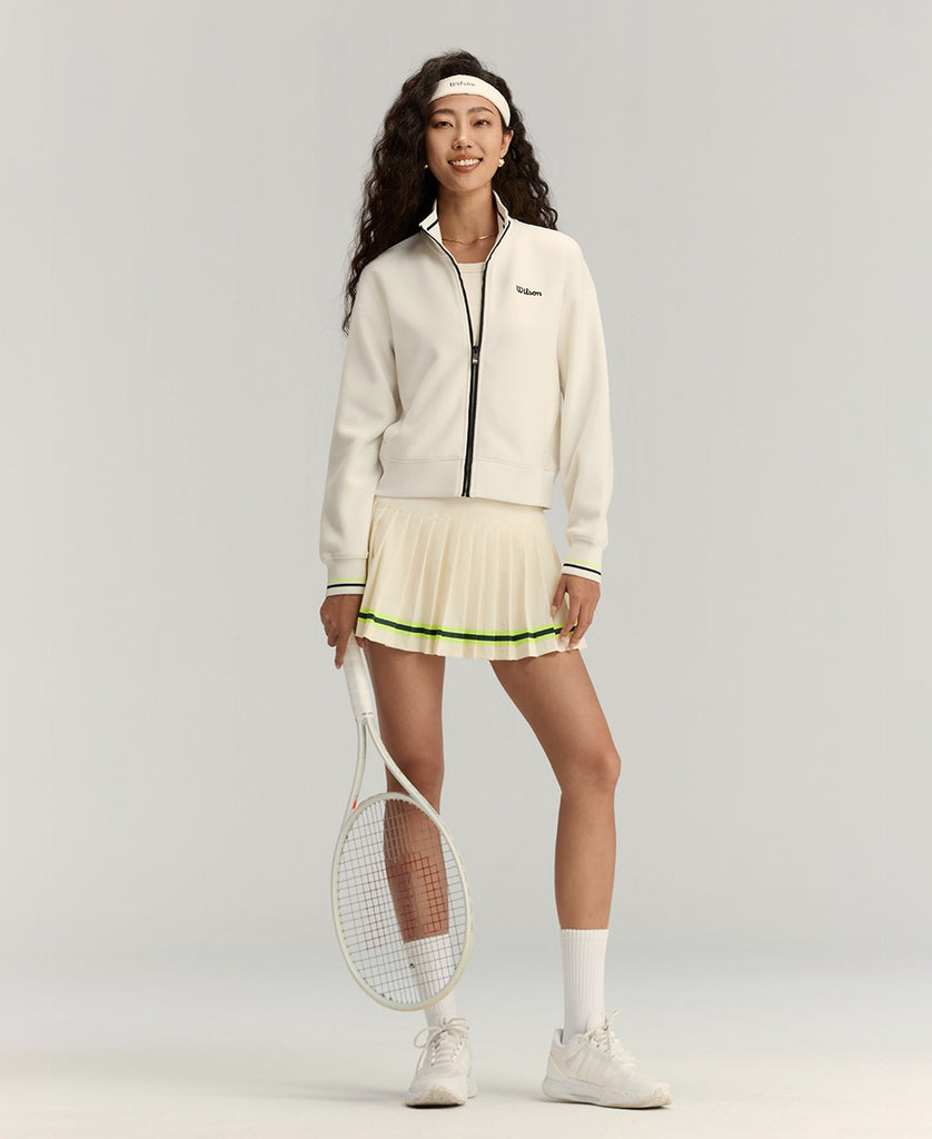 レディ フルジップ フリース - サンド by Wilson Japan Sportswear