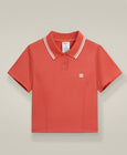 ボールセンス ショートスリーブ ポロ - ウォッシュド レッド