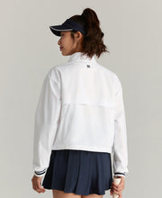 テニス ジップアップ - ホワイト