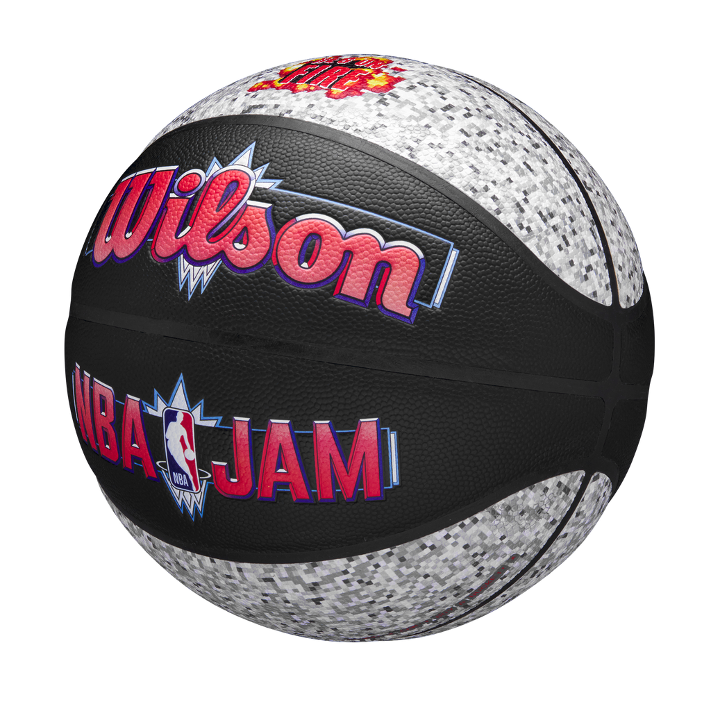 50%OFF】NBA JAM バスケットボール コンポジット 7号 by Wilson Japan 50%OFF】NBA JAM バスケットボール コンポジット 7号 by Wilson Japan