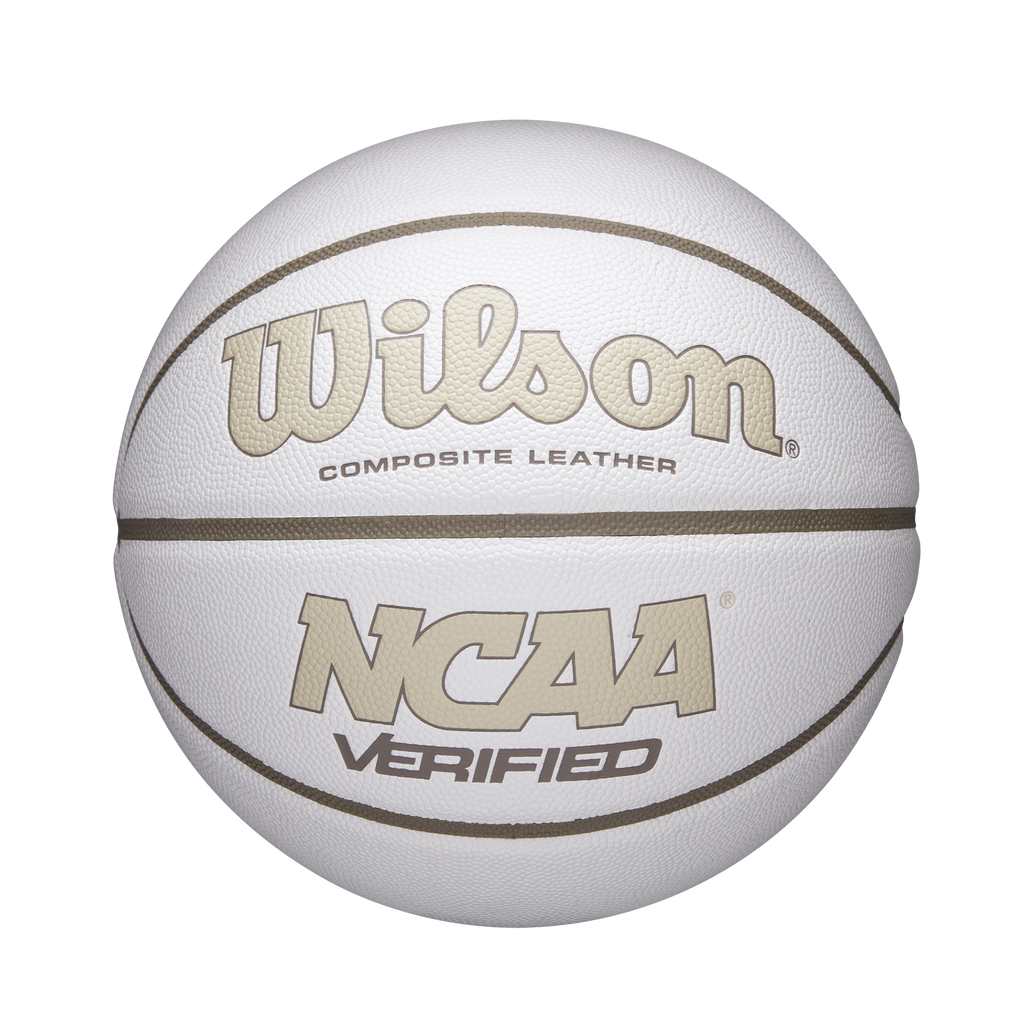 NCAA VERIFIED バスケットボール - ホワイトタン by Wilson Japan