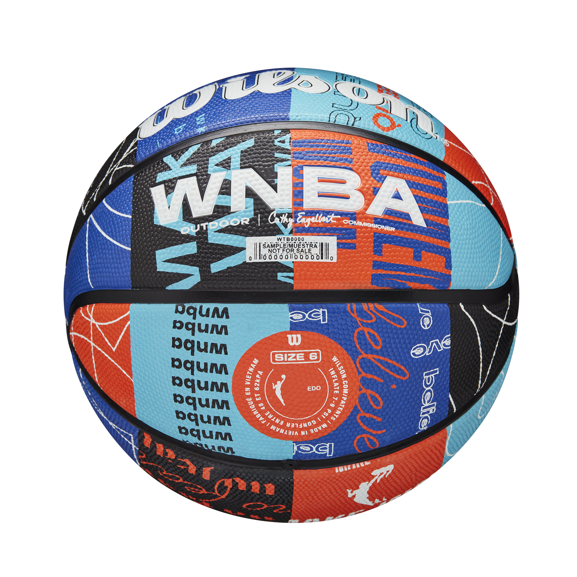 WNBA エア DNA バスケットボール 6号 ラバー