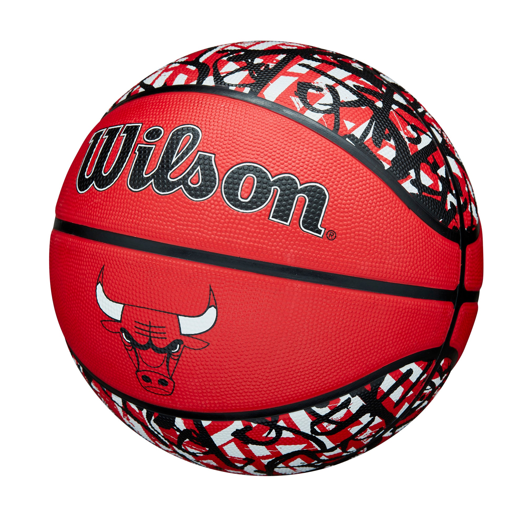 NBA TEAM GRAFFITI バスケットボール シカゴ・ブルズ ラバー 7号