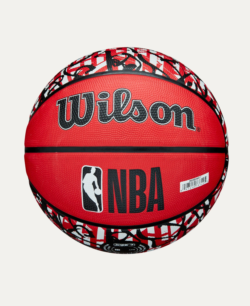 NBA TEAM GRAFFITI バスケットボール シカゴ・ブルズ ラバー 7号 by
