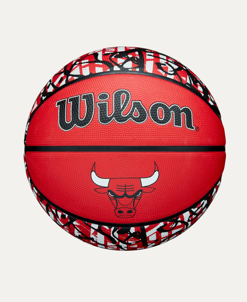 NBA TEAM GRAFFITI バスケットボール シカゴ・ブルズ ラバー 7号 by