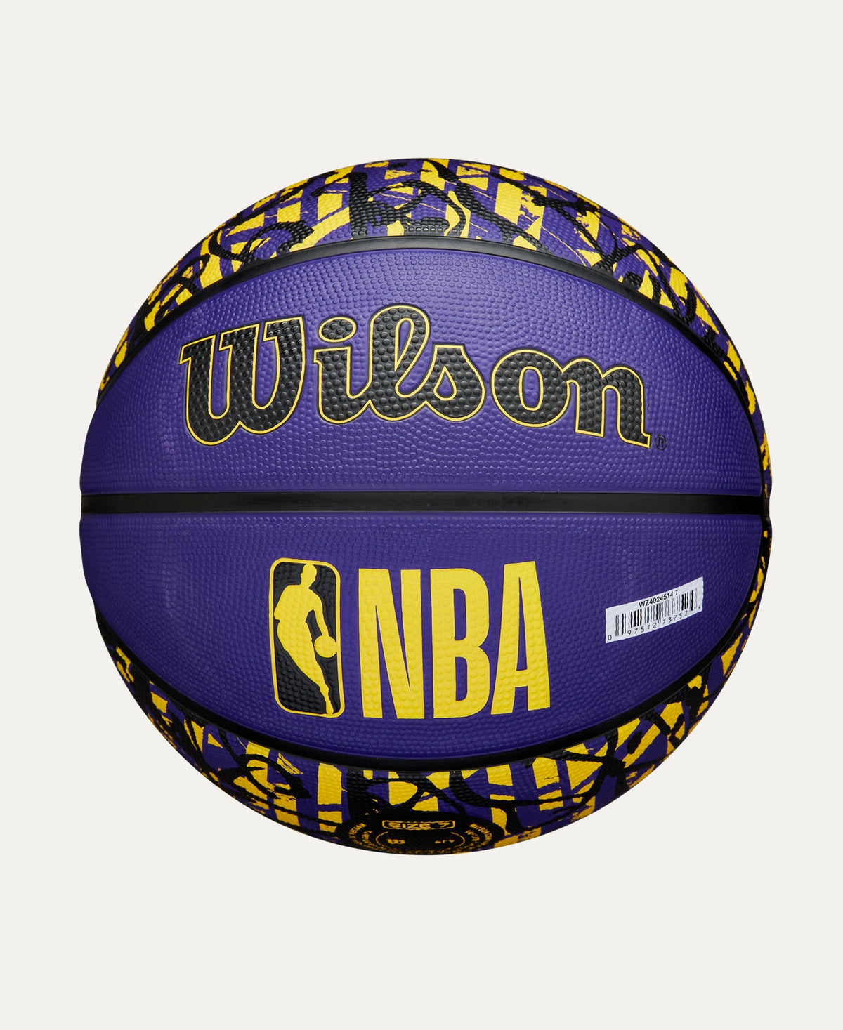 NBA TEAM GRAFFITI バスケットボール ロサンゼルス・レイカーズ ラバー 7号