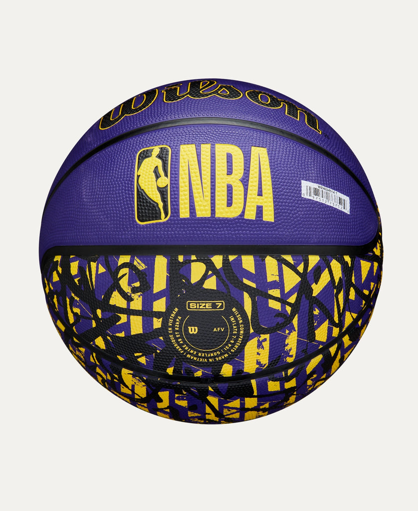 NBA TEAM GRAFFITI バスケットボール ロサンゼルス・レイカーズ ラバー