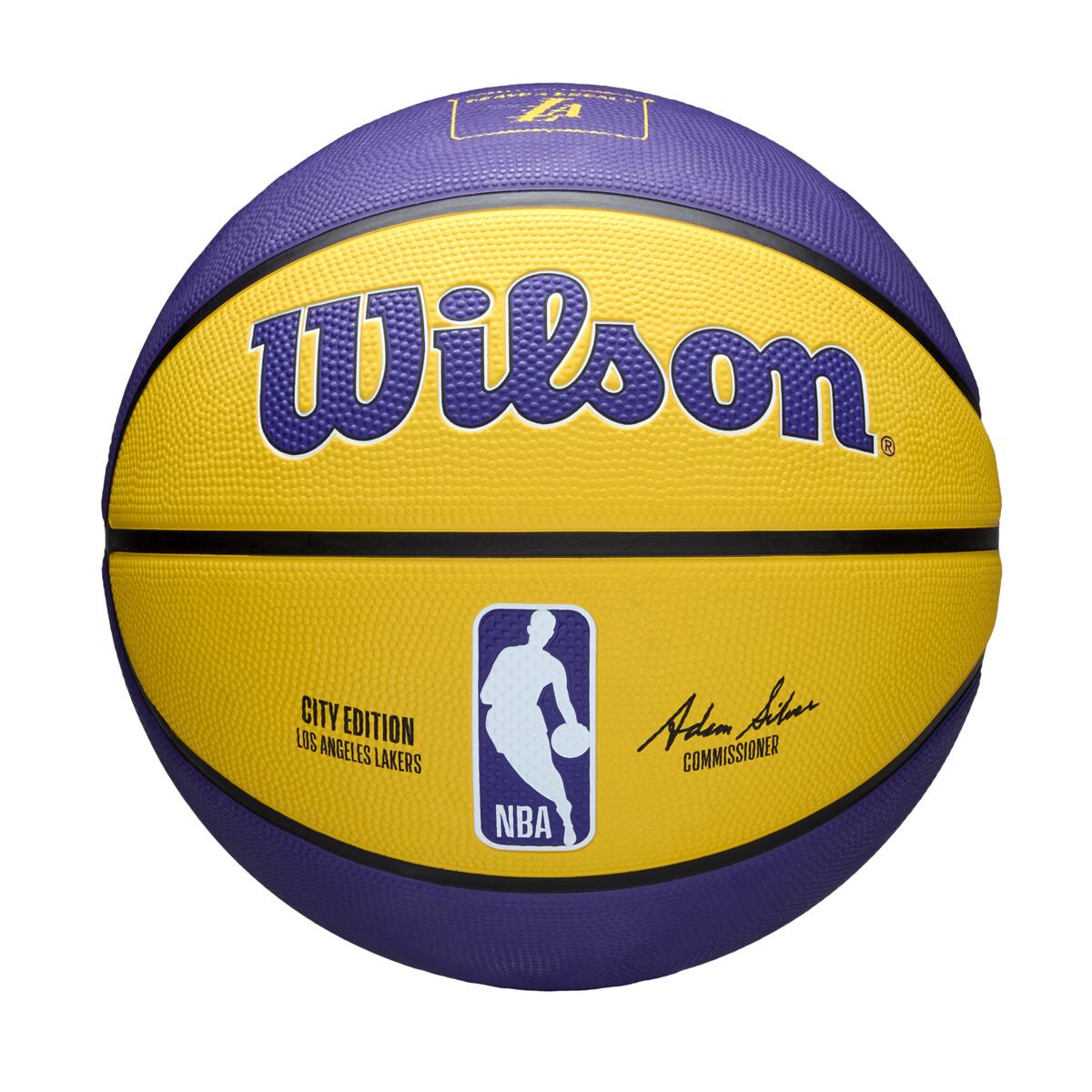 【30%OFF】2024 NBA TEAM CITY EDITION ICONシリーズ- LA レイカーズ 7号 ラバー