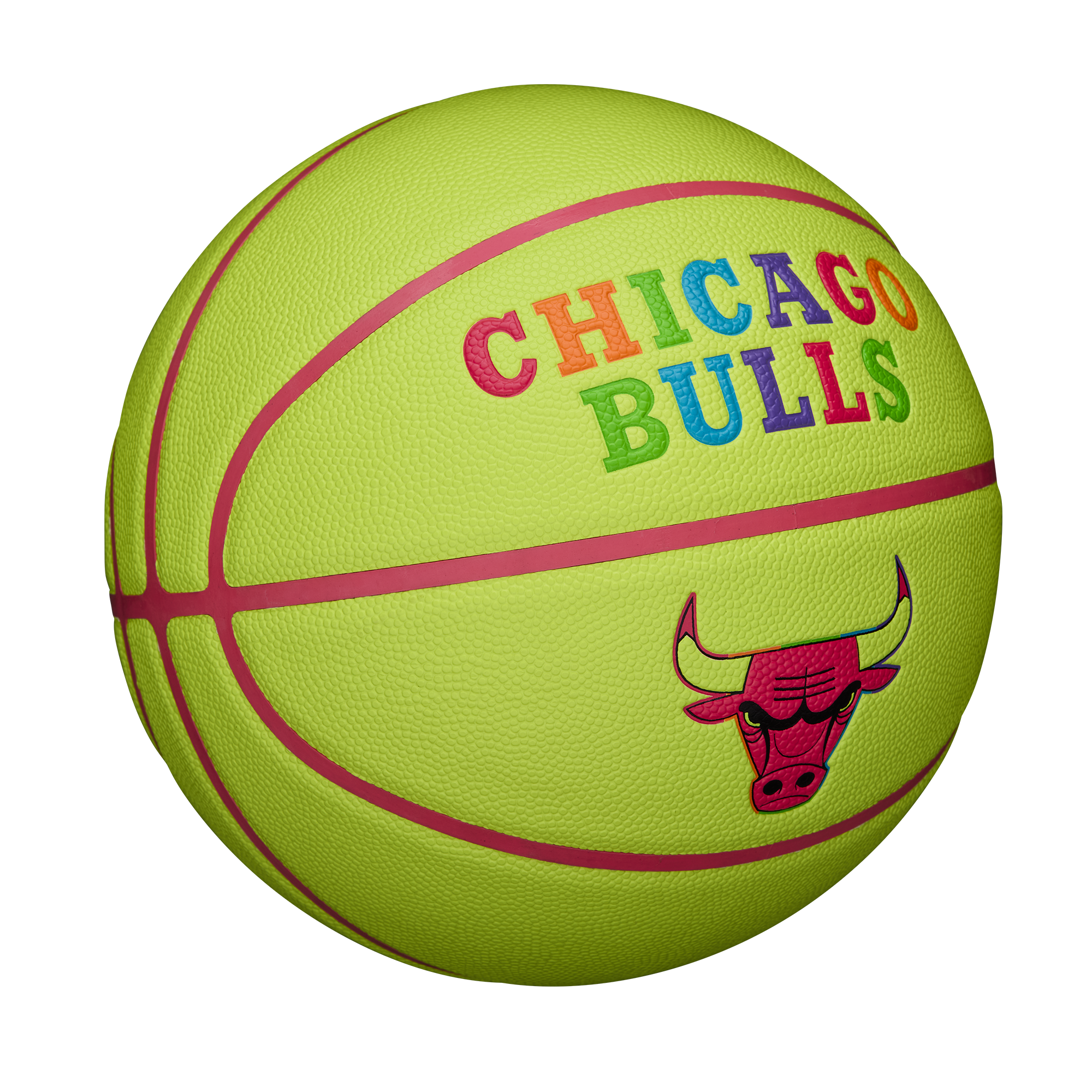 NBA TEAM NEON バスケットボール シカゴ・ブルズ - ネオングリーン