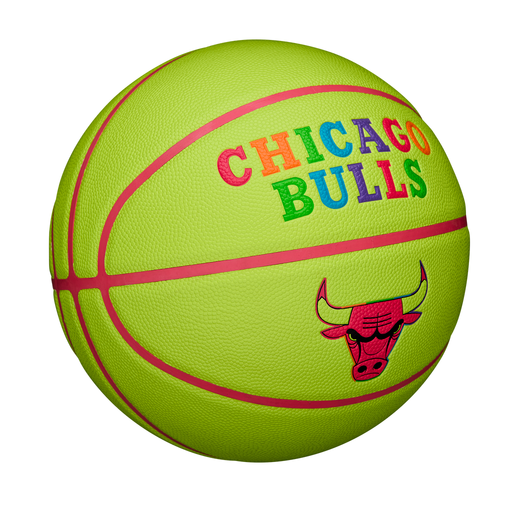 NBA TEAM NEON バスケットボール シカゴ・ブルズ - ネオングリーン by