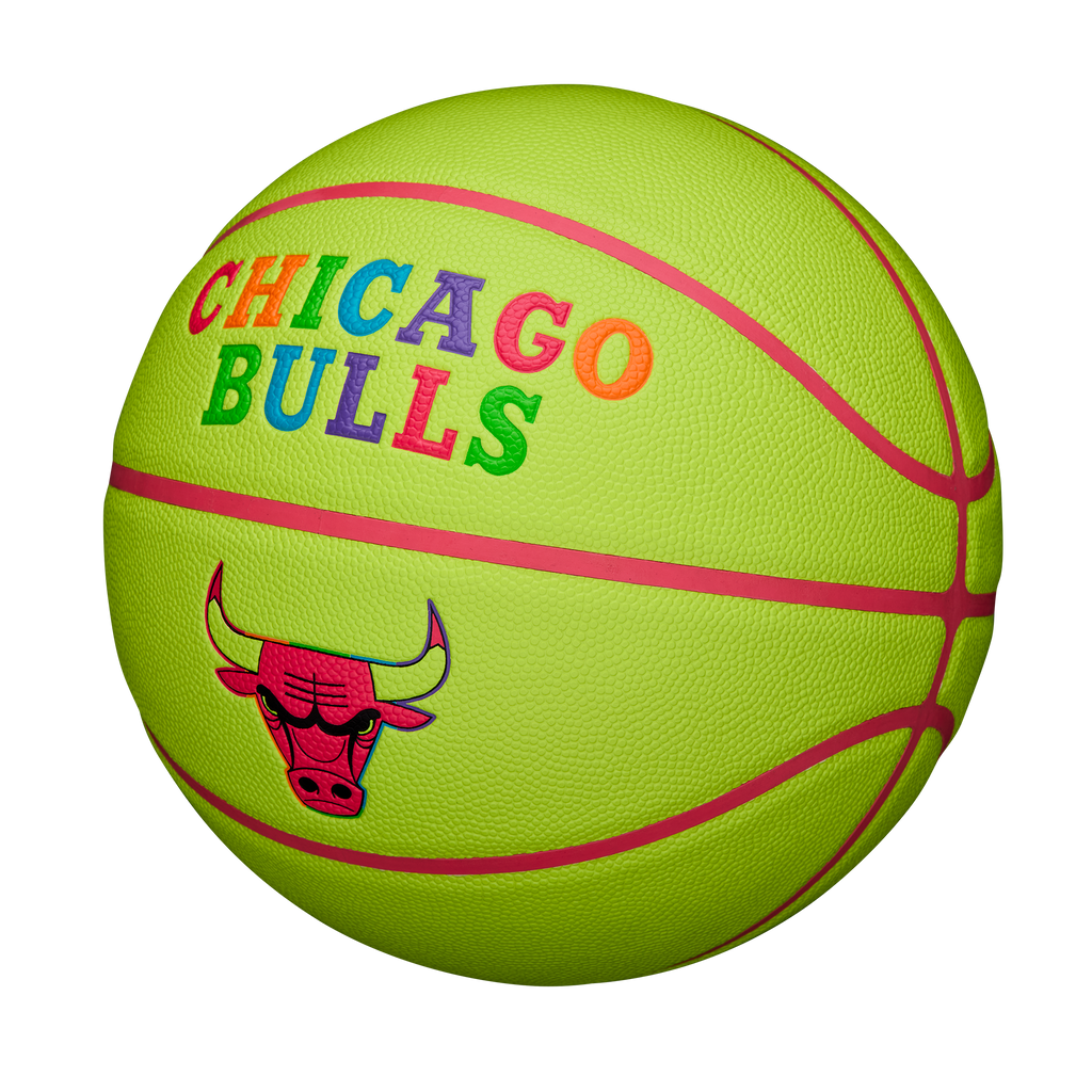 NBA TEAM NEON バスケットボール シカゴ・ブルズ - ネオングリーン by