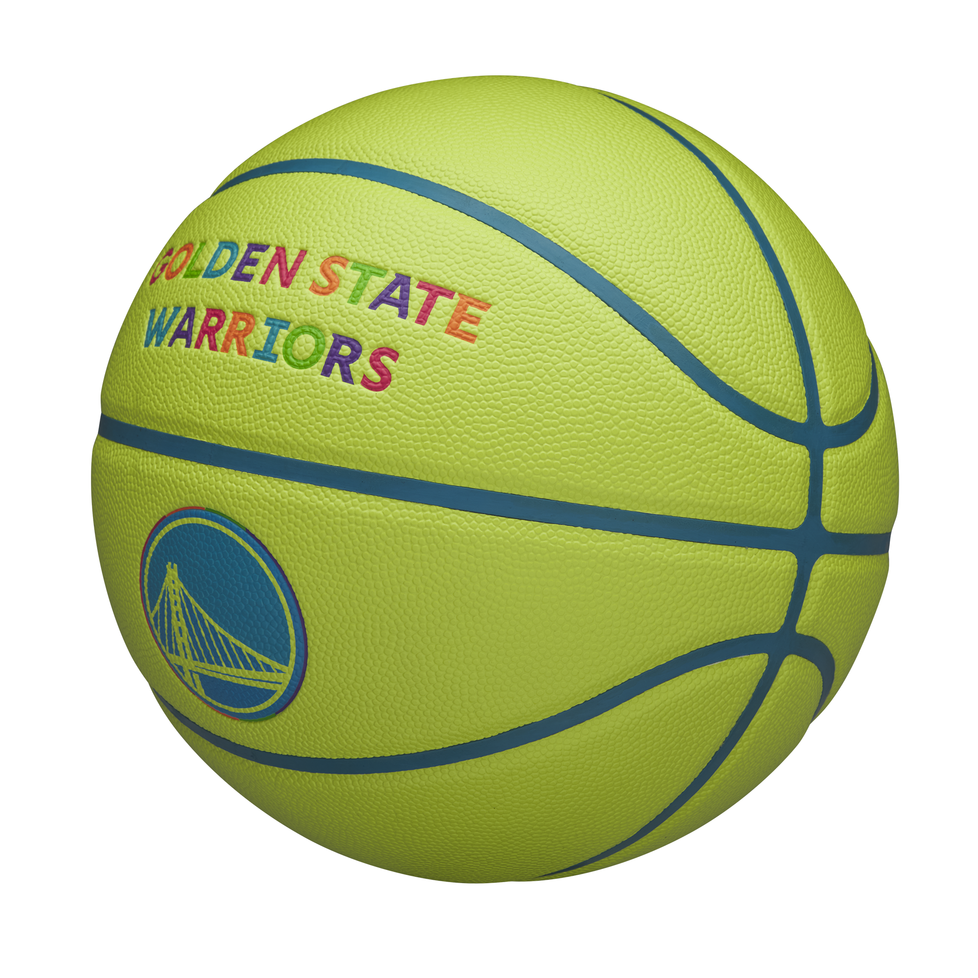 NBA TEAM NEON バスケットボール ゴールデンステート・ウォリアーズ - ネオングリーン