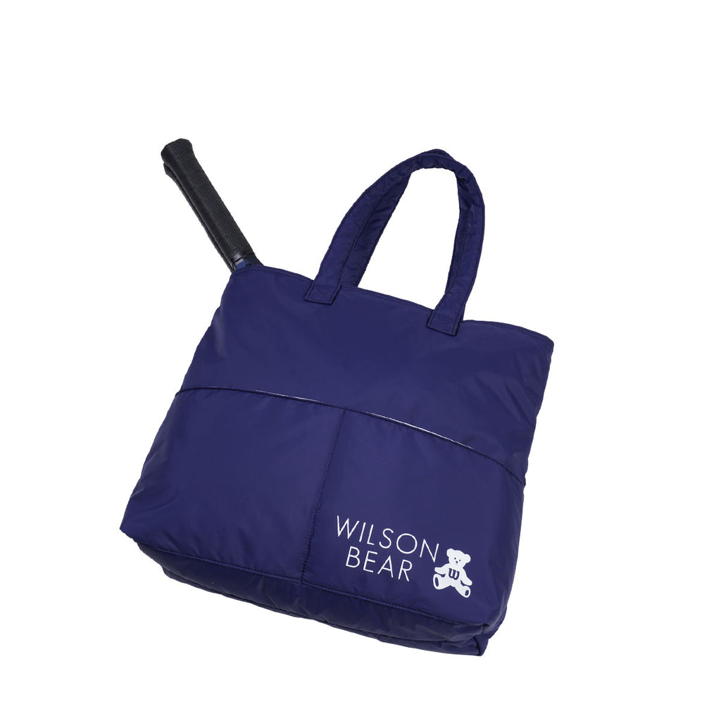 ONE BEAR TOTE NAVY by Wilson Japan Racquet online 