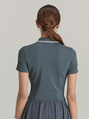 ボールセンス ショートスリーブ ポロ  -  ダスクブルー