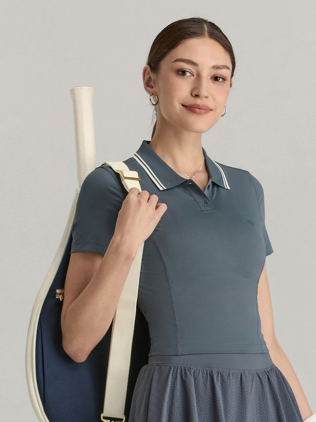 ボールセンス ショートスリーブ ポロ  -  ダスクブルー