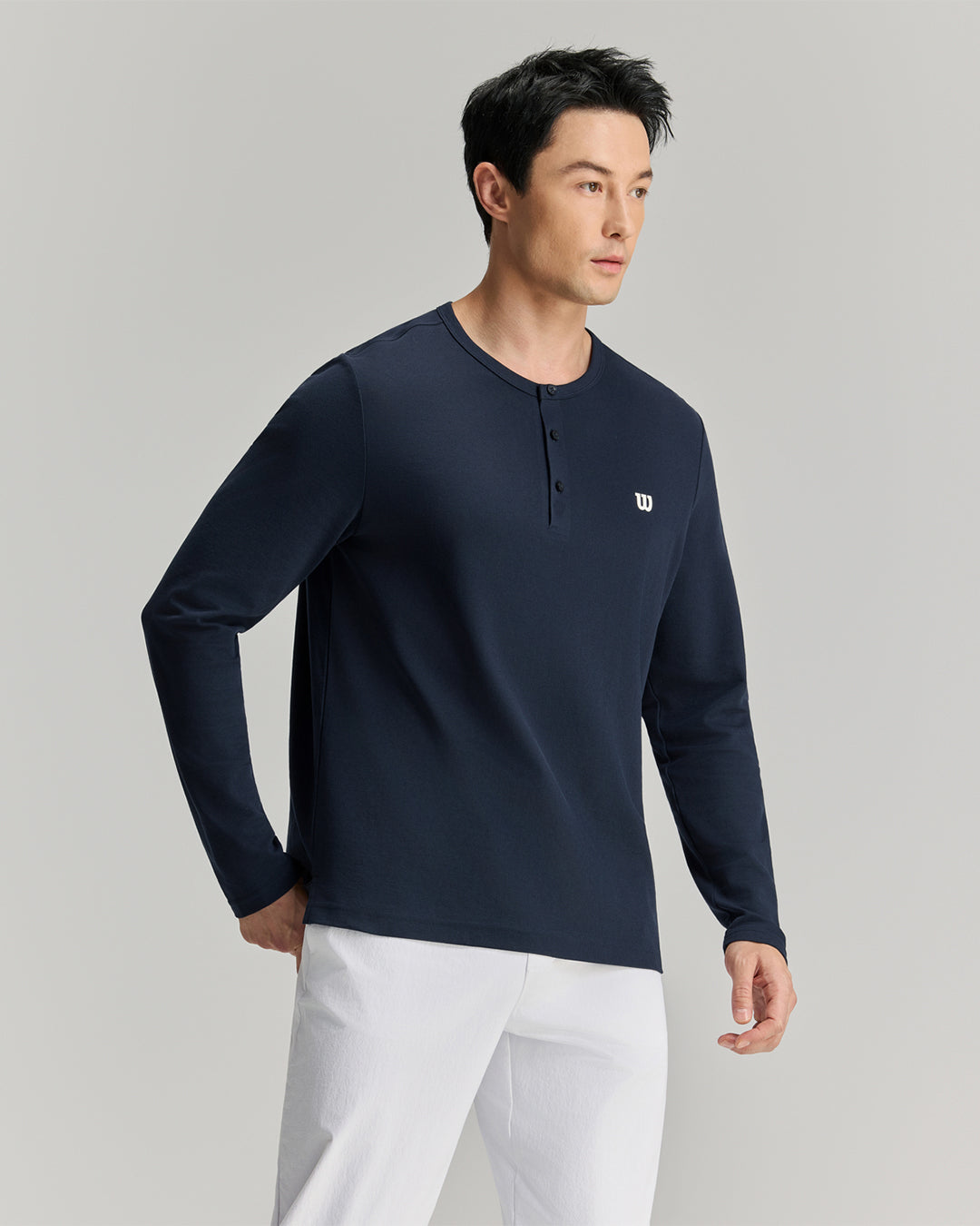 クラブマン ヘンリー ロングスリーブ Tシャツ