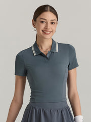 ボールセンス ショートスリーブ ポロ  -  ダスクブルー